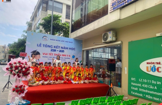 Quy Trình Tổ Chức Lễ Tổng Kết Tại Trường Mầm Non Ước Mơ Nhỏ 2024-2025
